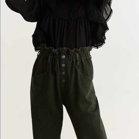 Mango Paper Bag Jeans - Picture 5 of 8